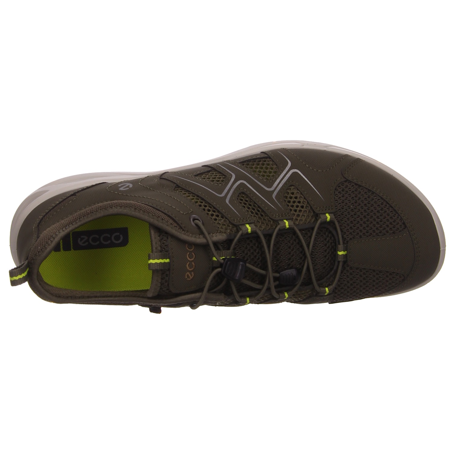 Ecco Slipper oliv grün