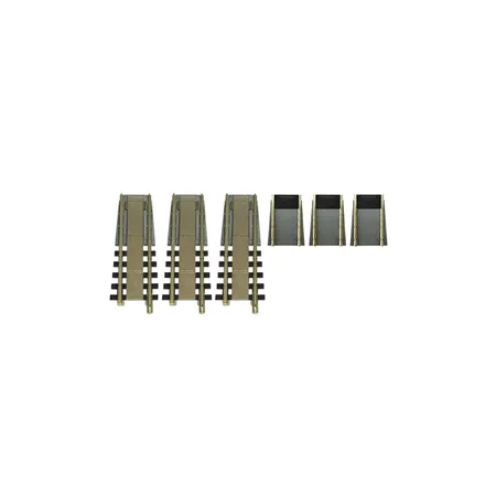 Fleischmann 665301 - Ergänzungs-Set für Drehscheibe (Mittelleiter-Wechselstromsystem)