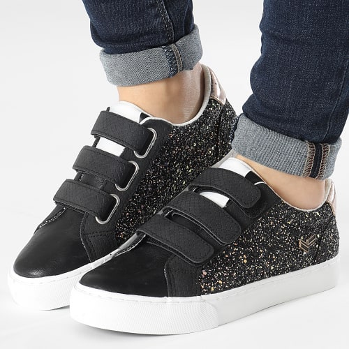 Baskets Femme Toundra 63152 Noir Glitter