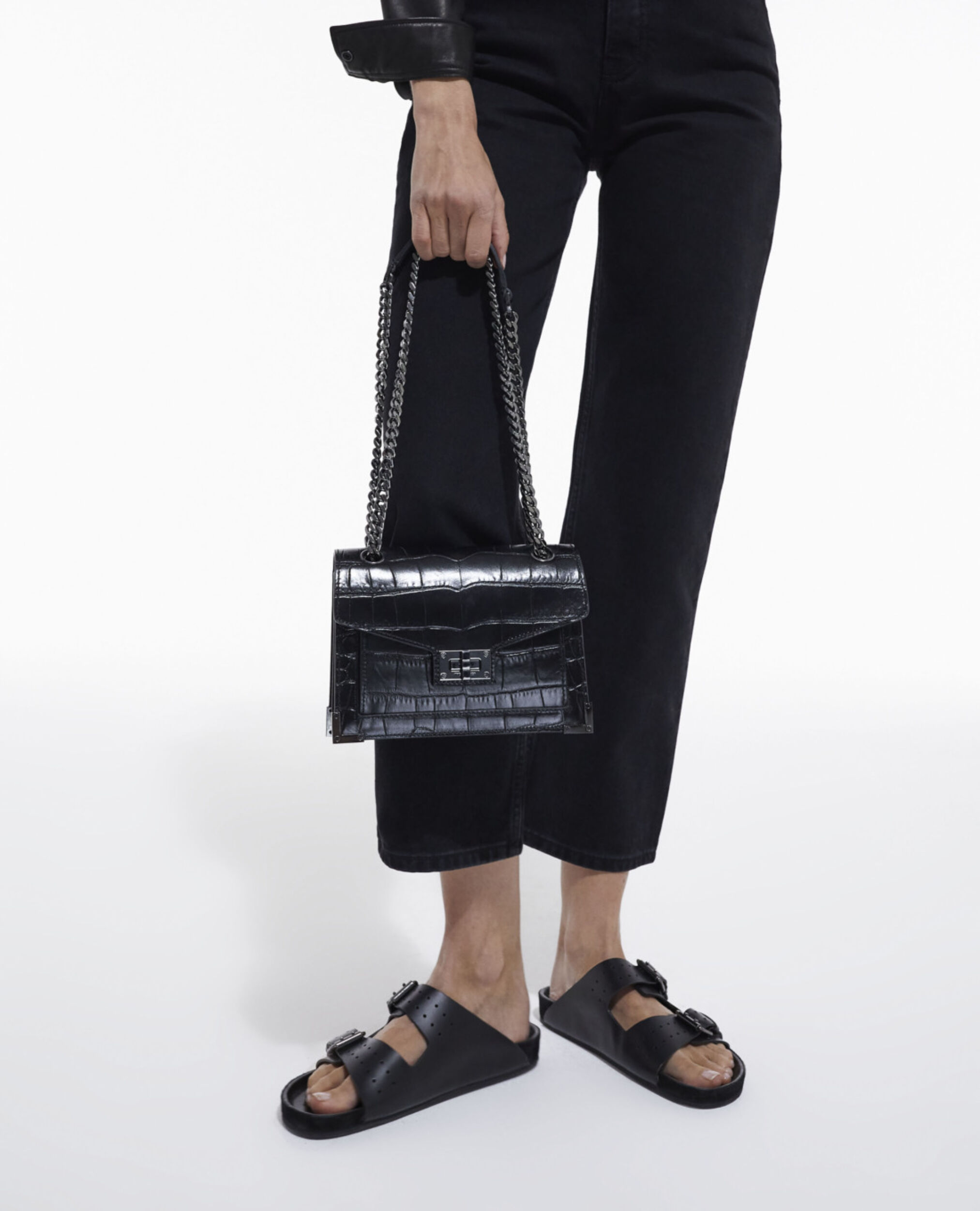 Sac Emily small Black Edition Chaine