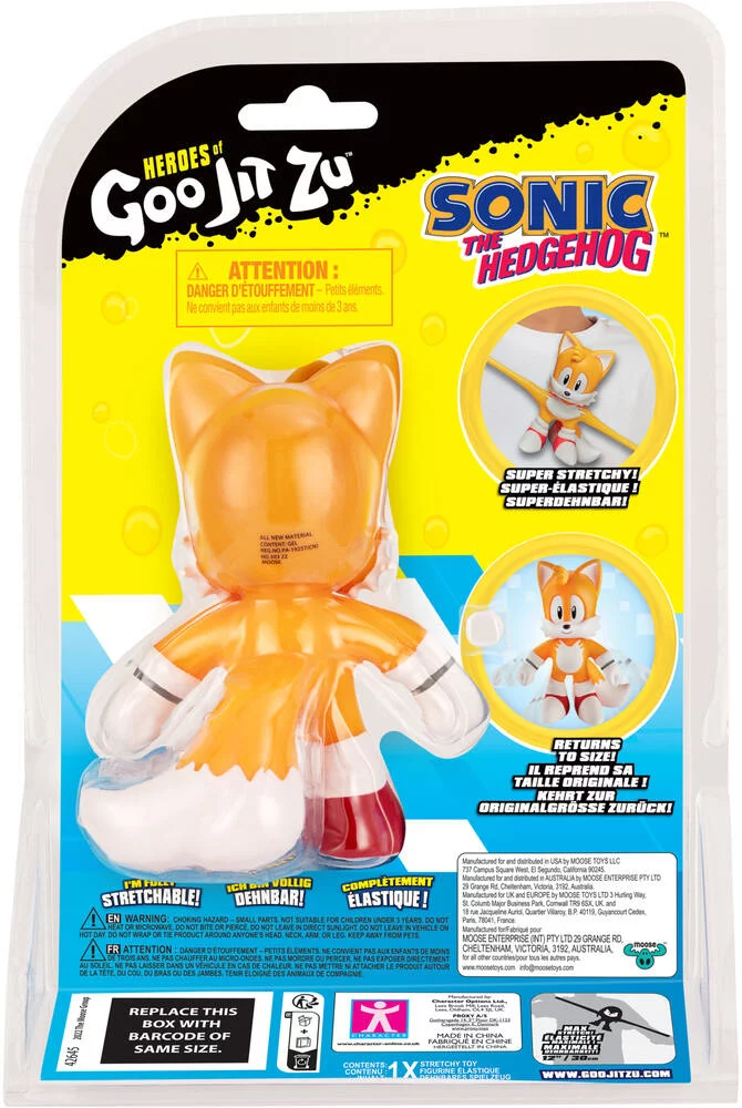 GOO JIT ZU - FIGURINE TAILS 13CM - SONIC