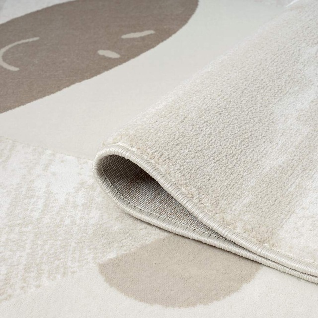 Carpet City Kinderteppich »MARA719« rund 11 mm Höhe Kinderzimmer, Kurzflor,robust,Tiere,  Spielzimmer