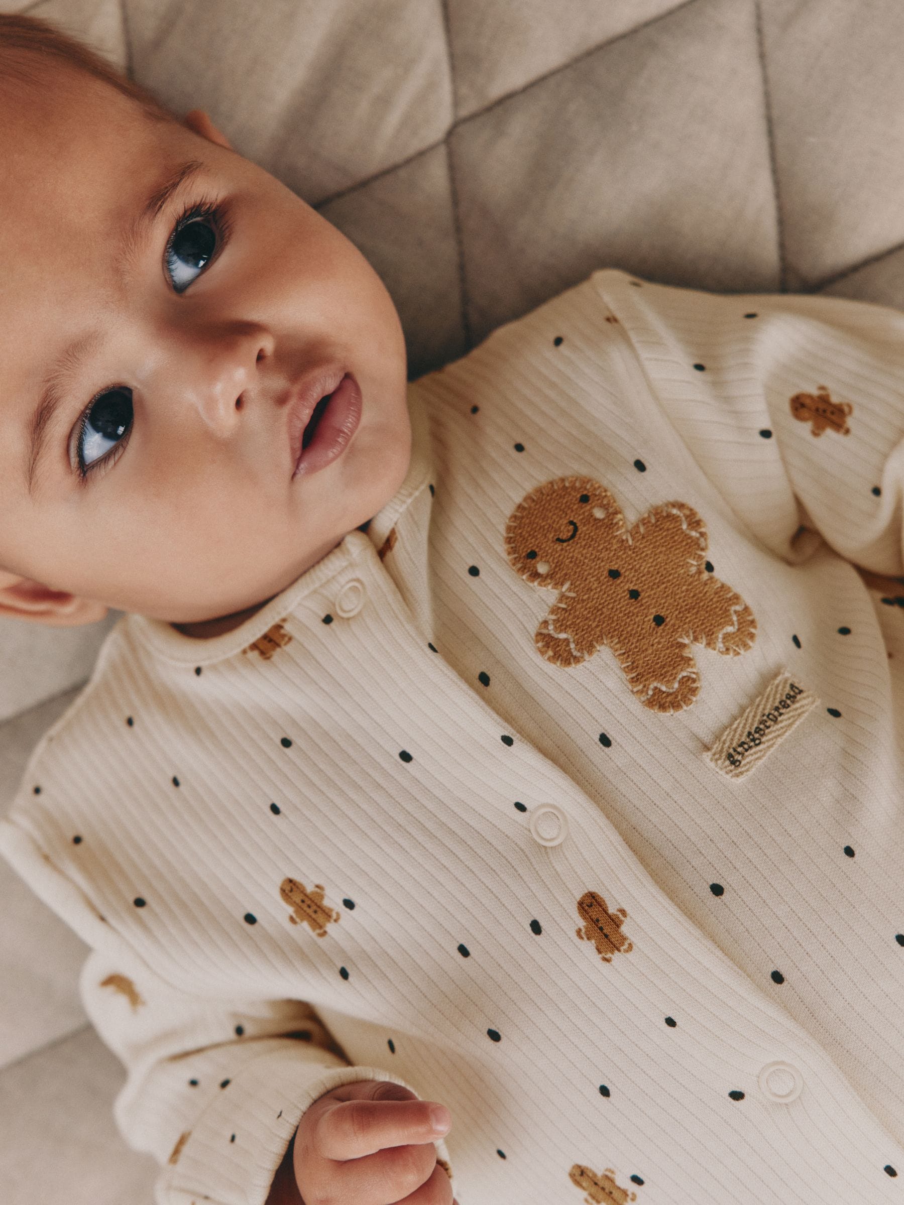 Ecru - Kerst babypyjama's 3 stuks (0mnd-2jr)