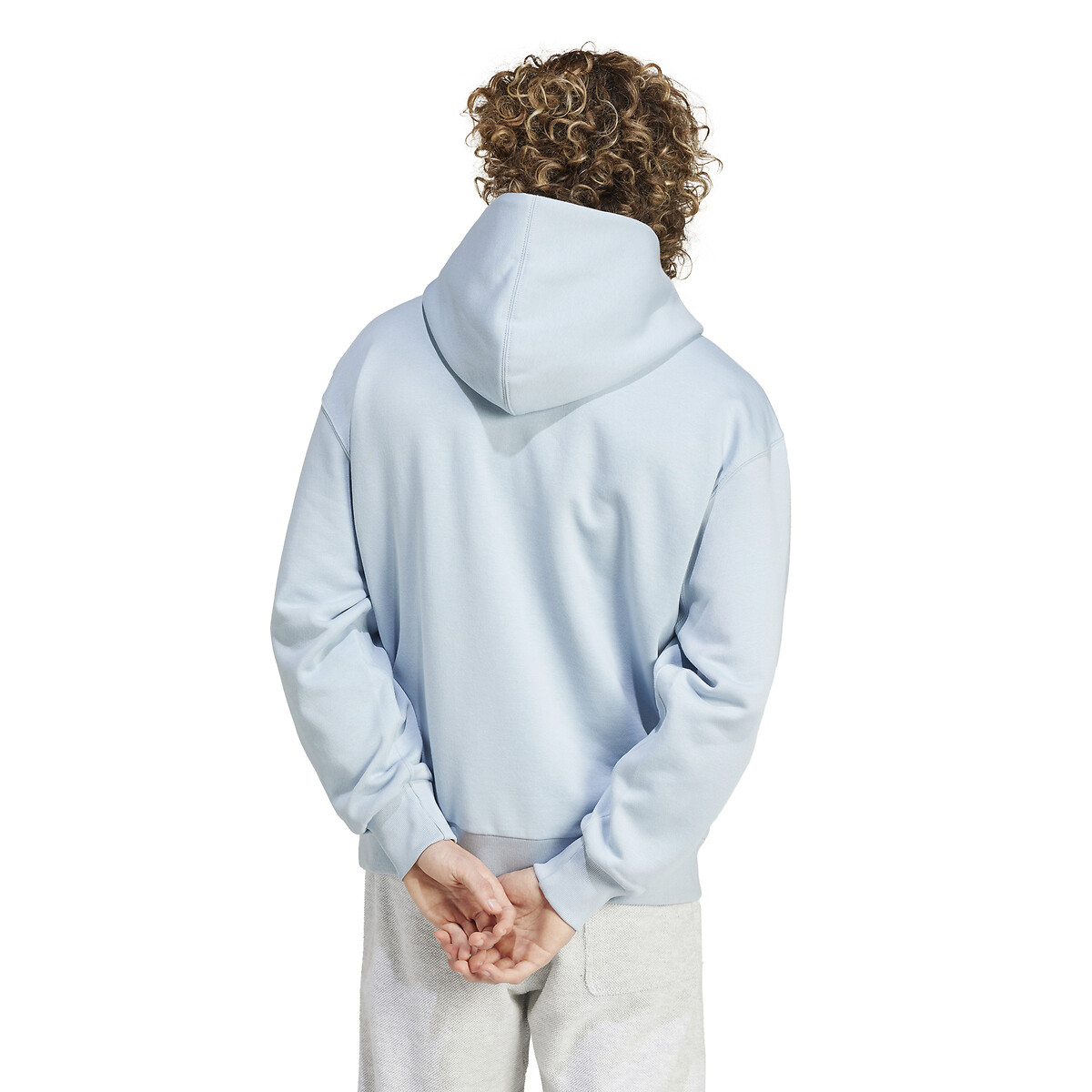 ADIDAS ROUPAS ESPORTIVAS<br>Moletom com capuz e logo tonal