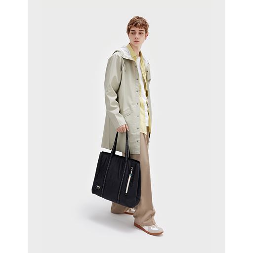 Gaston Luga Lightweight Shopper, Black