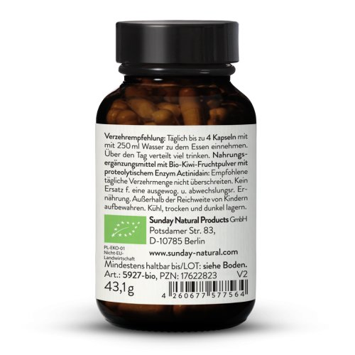 Sunday Natural Products  ACTAZIN ®Grüne Kiwi Kapseln