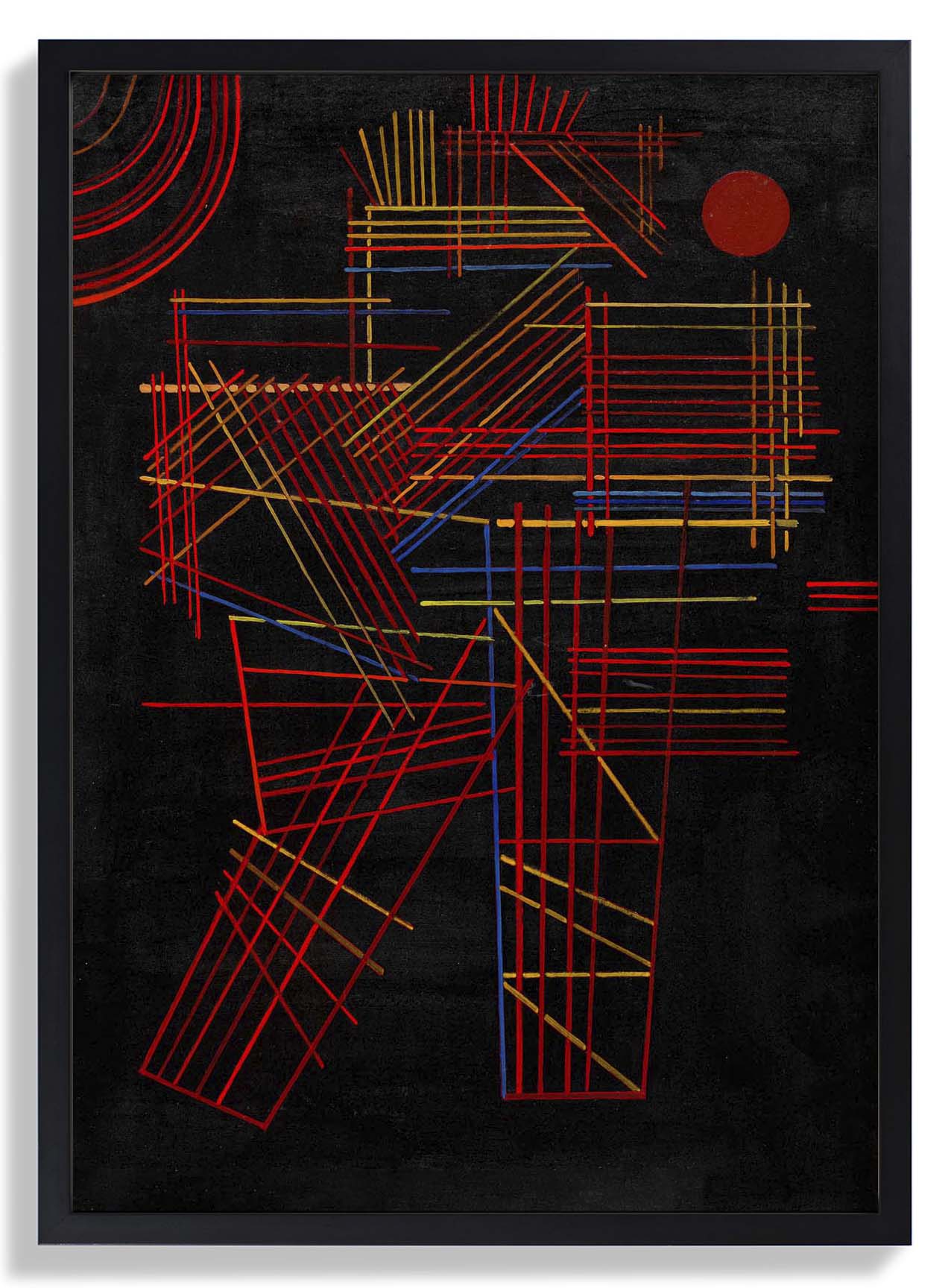 Bunte Stöcke von Wassily Kandinsky