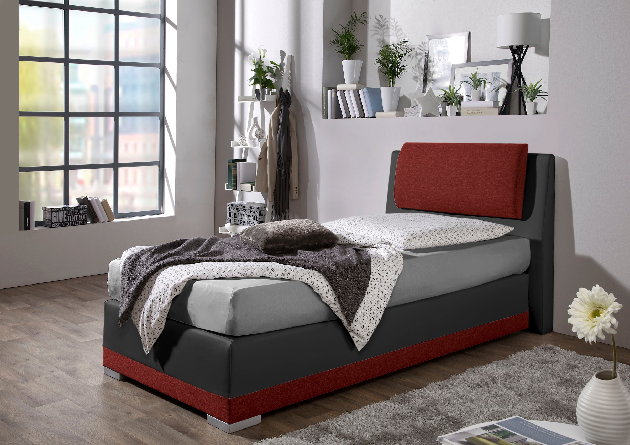 Maintal Boxspringbett verstellbare Kopfstütze