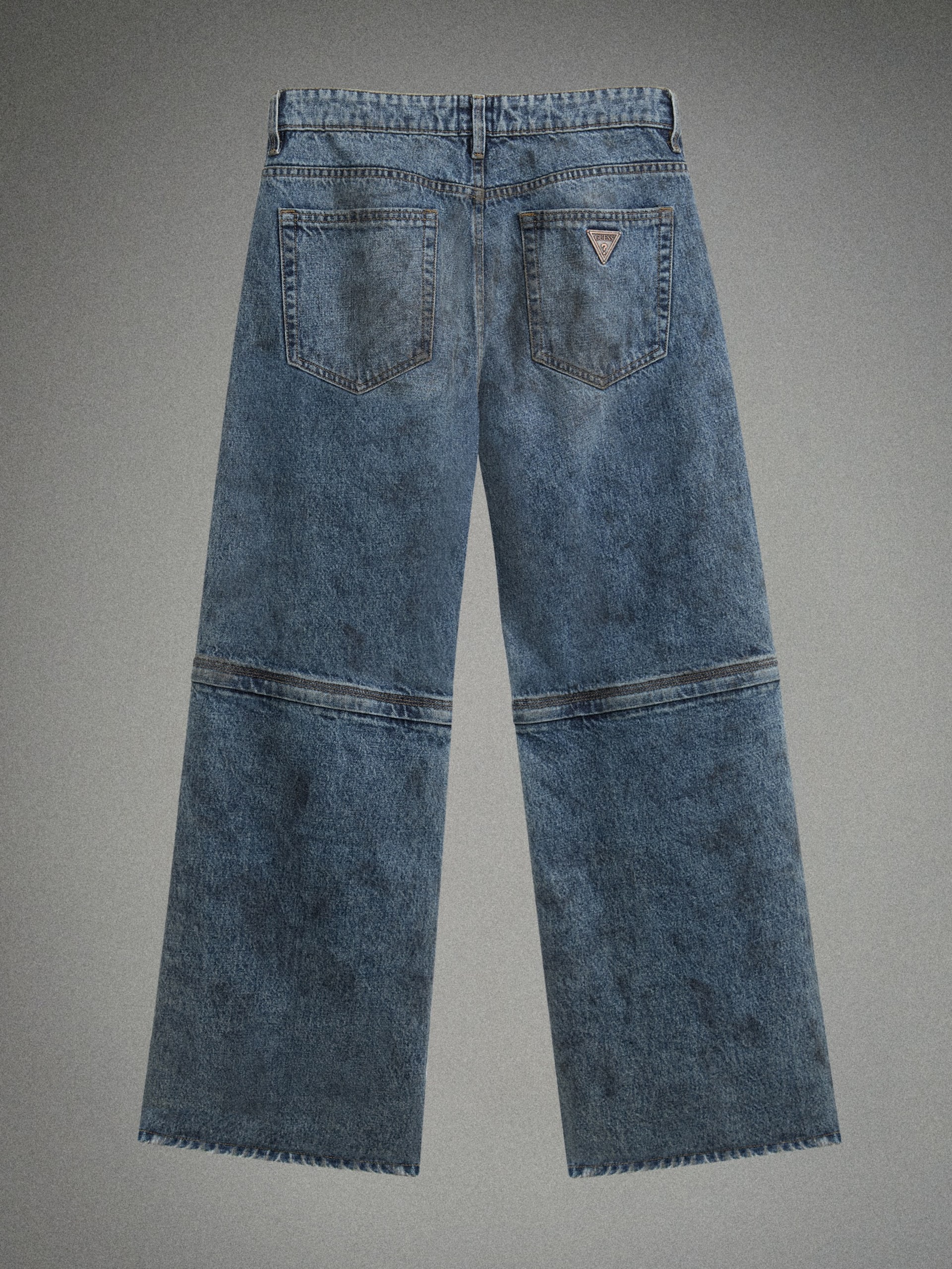 Calça jeans HARDSTONE com zíper removível