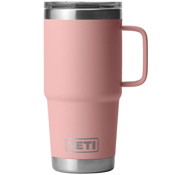 Bouteille isotherme YETI RAMBLER 20 OZ TRAVEL MUG 2.0 SANDSTONE PINK