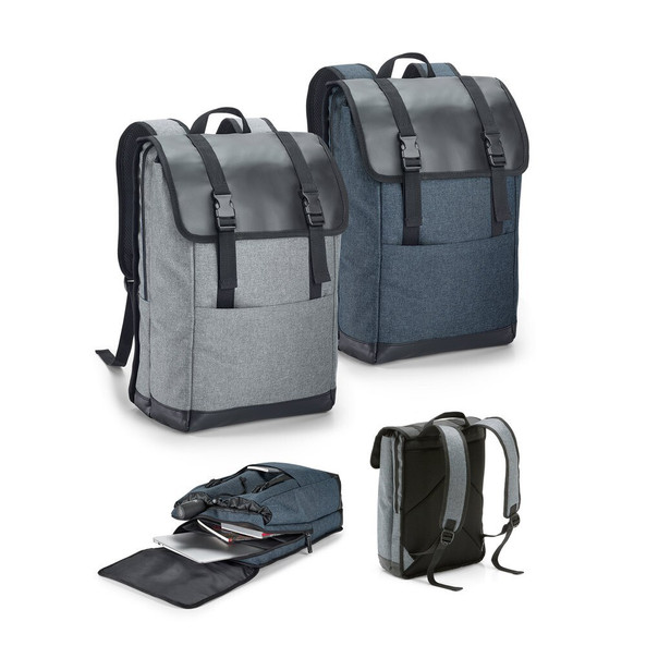 hi!dea 92674 - Sac à dos pour ordinateur portable 17'' en 600D