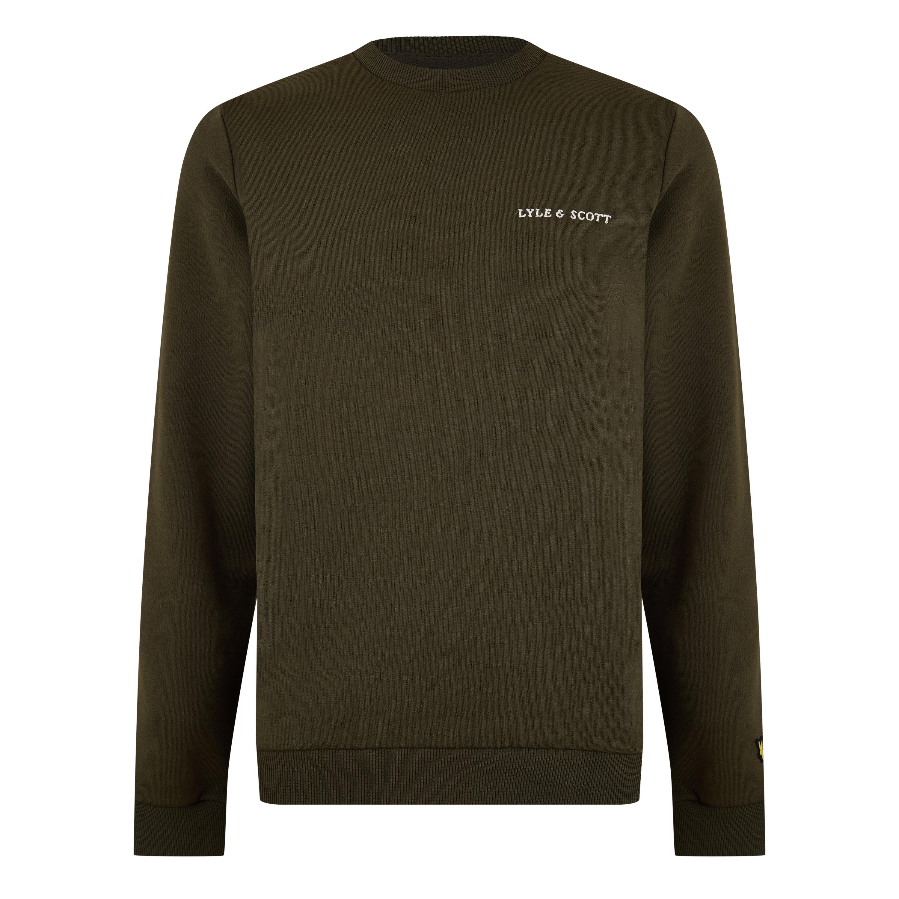 Lyle and Scott Lyle Emb C-Neck Sws Sn99