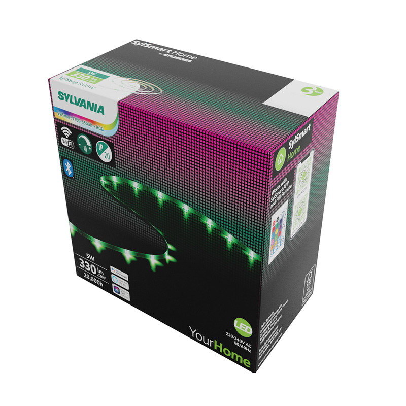 Sylvania Sylsmart Sylstrip 2M 5W 2700K-6500K+RGB