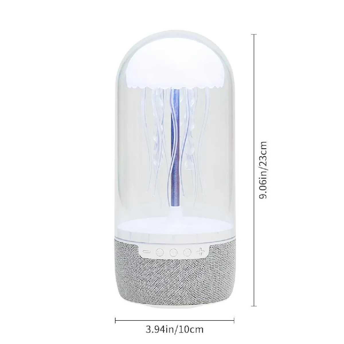 YONIS Enceinte Bluetooth Effet Méduse