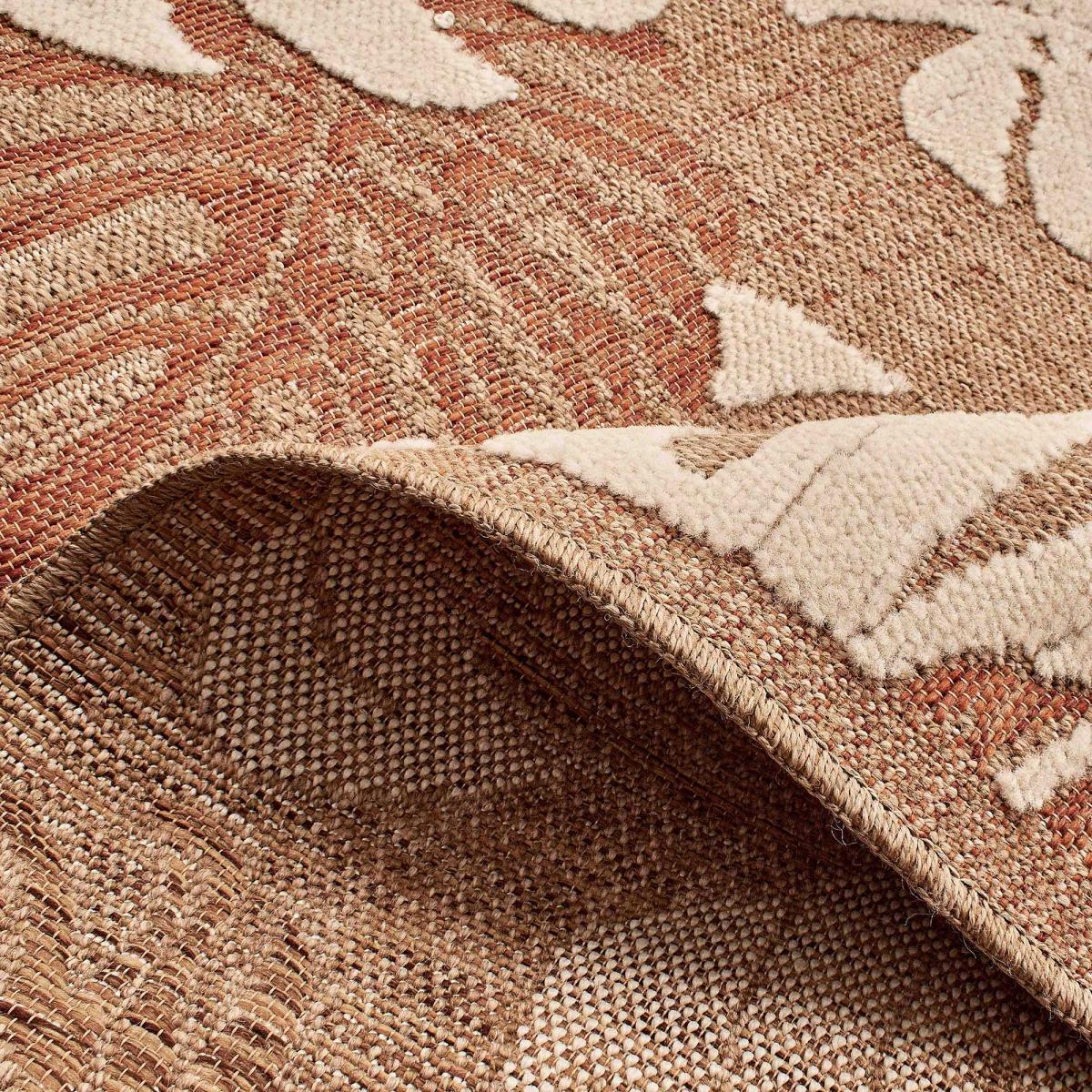 Tapis extérieur marron 200x290 cm