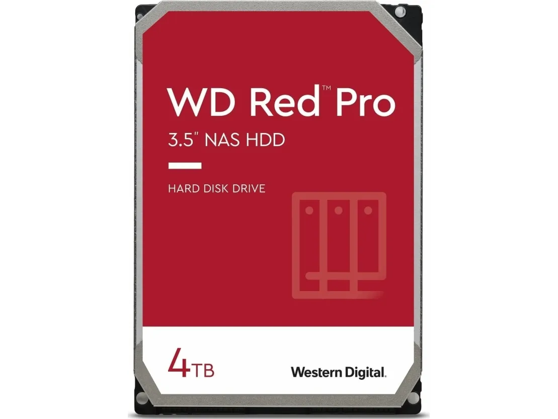 WD Red Pro WD4005FFBX - Harddisk - 4 TB - intern - 3.5