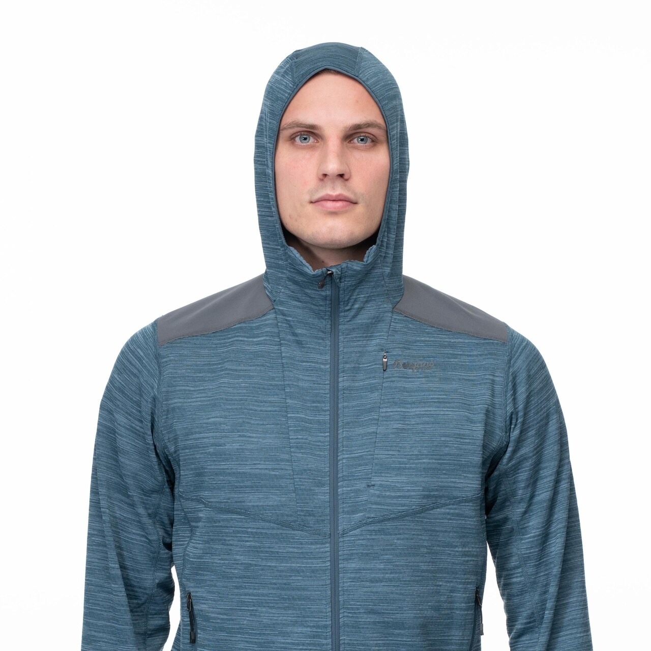 Rabot Active Mid Hood Jacket Herre Orion Blue