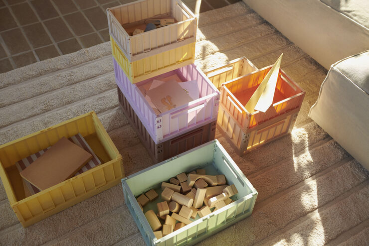Liewood Weston Storage Box M 1-pack Light l Light lavender