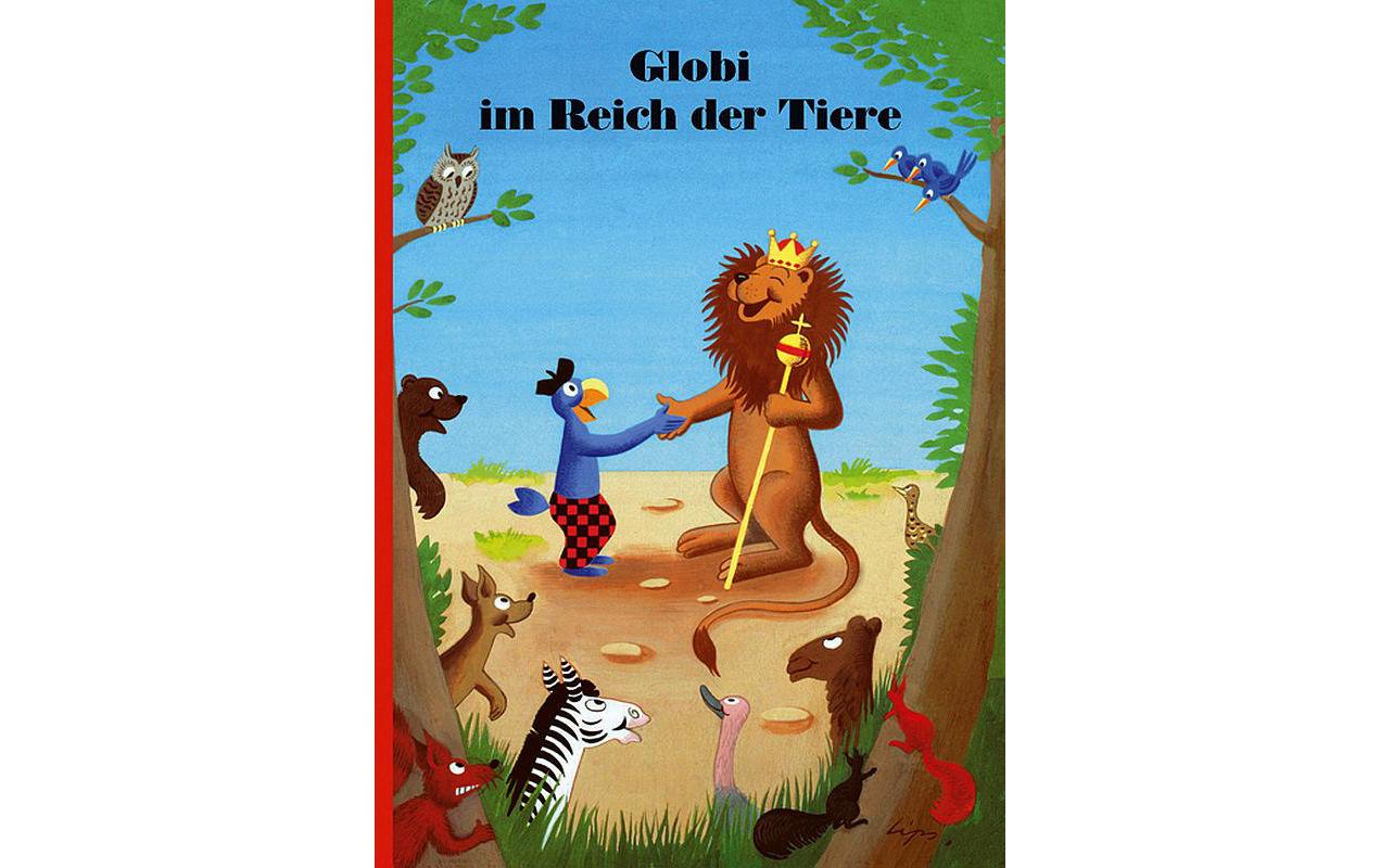 Bilderbuch Globi im Reich der TiereKinderbuch