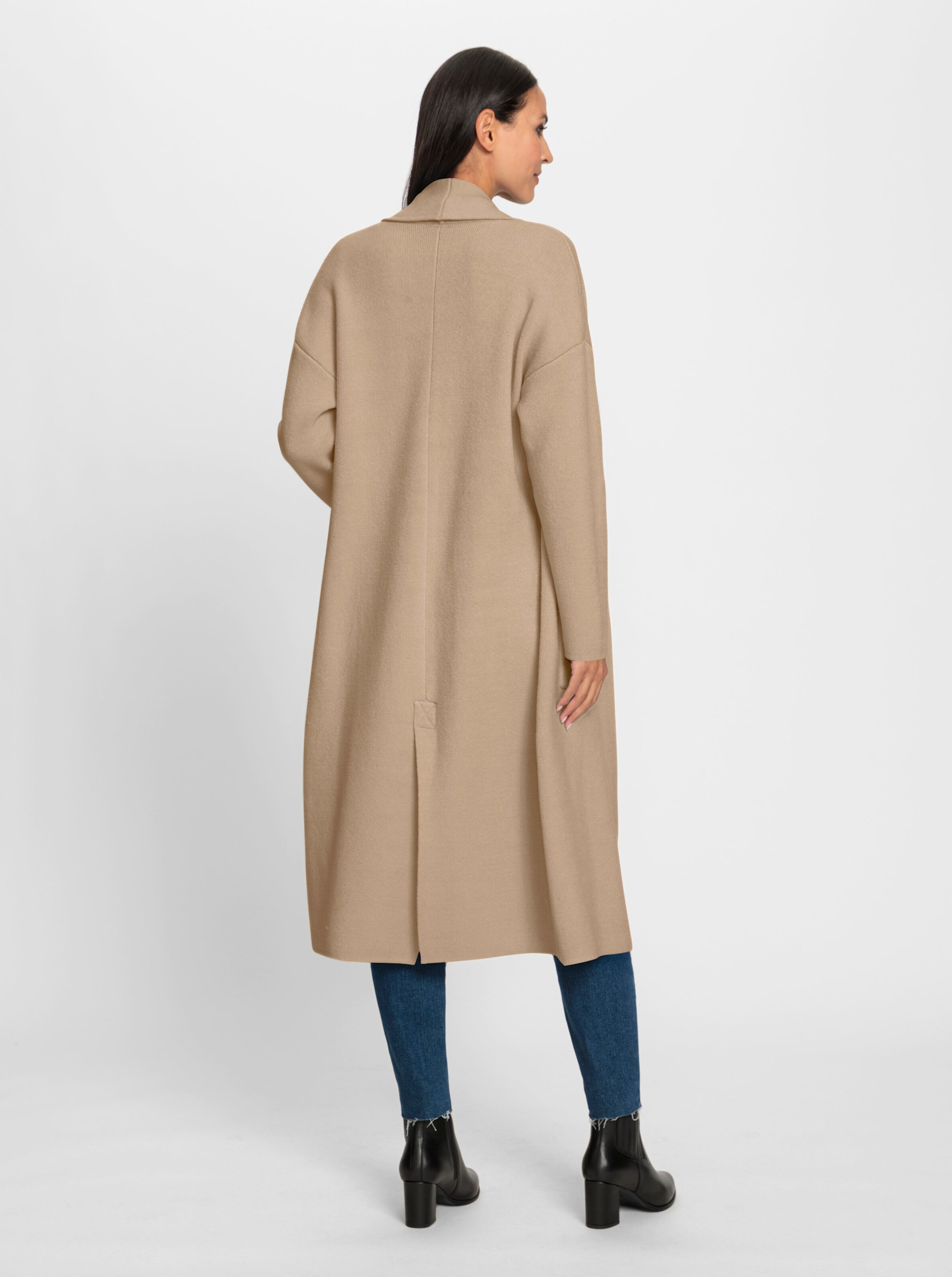 heine Strickmantel in beige