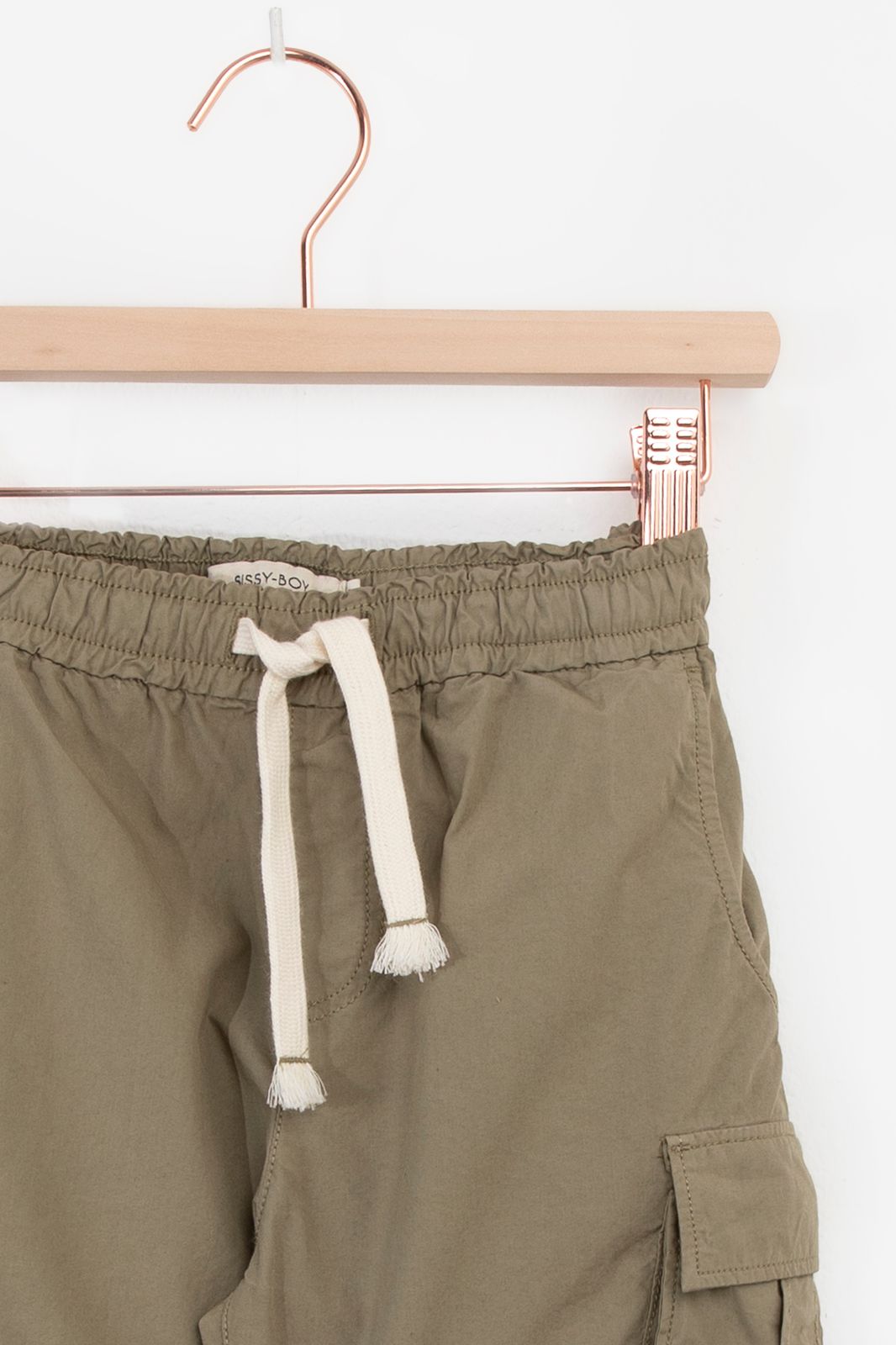 Groene cargo shorts