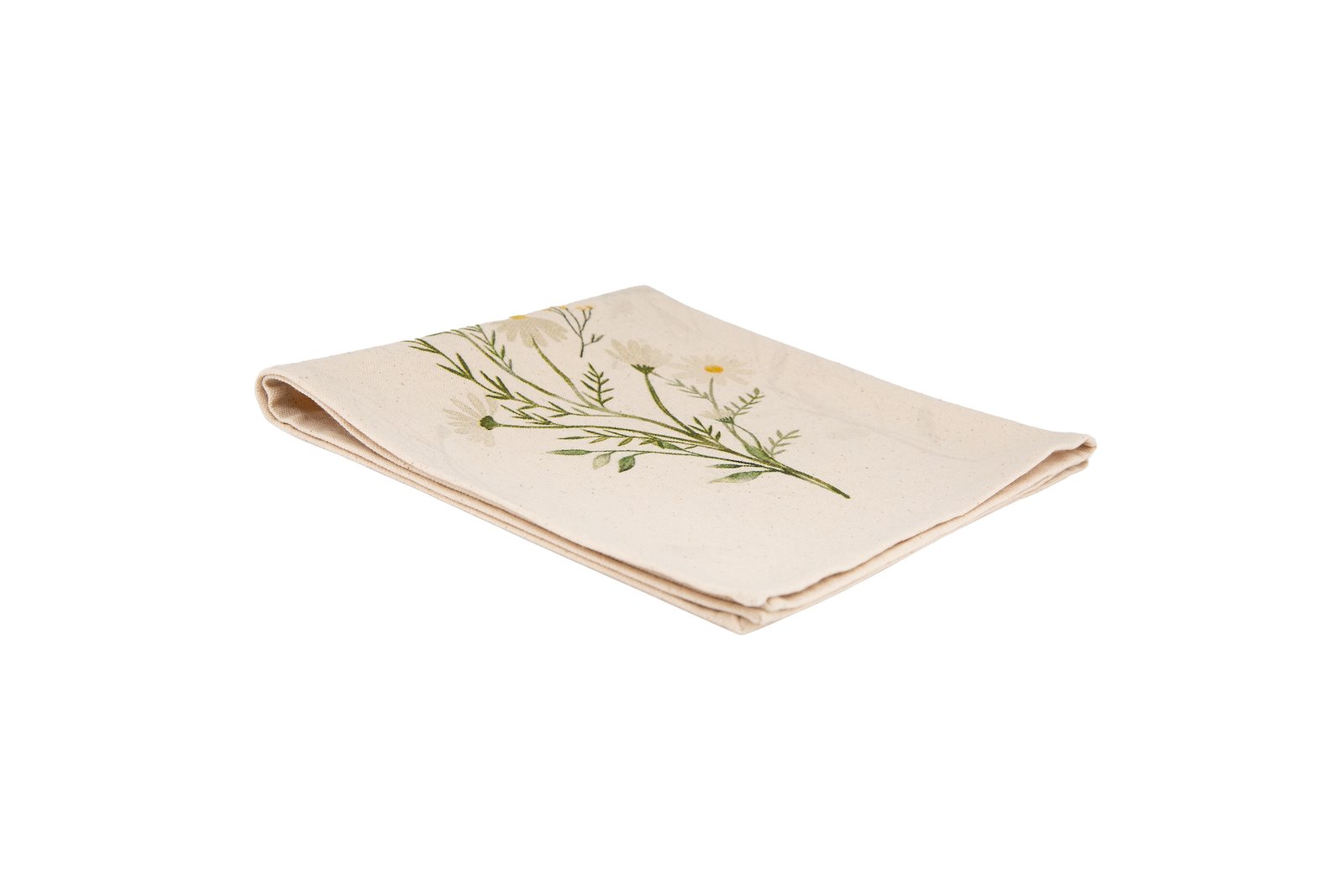 Tinde serviett Natur med print 45x45 cm