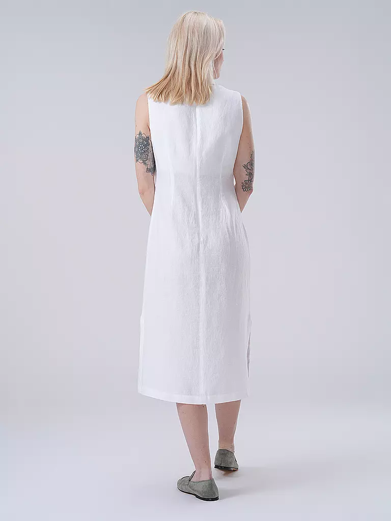 LANIUS Midikleid weiss