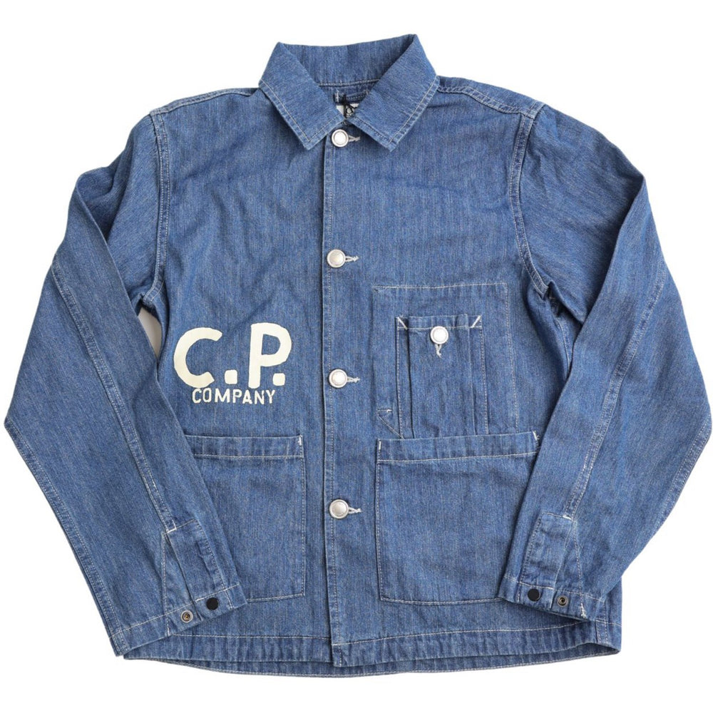 Køb C.P. Company Indigo Blue Denim Jakke