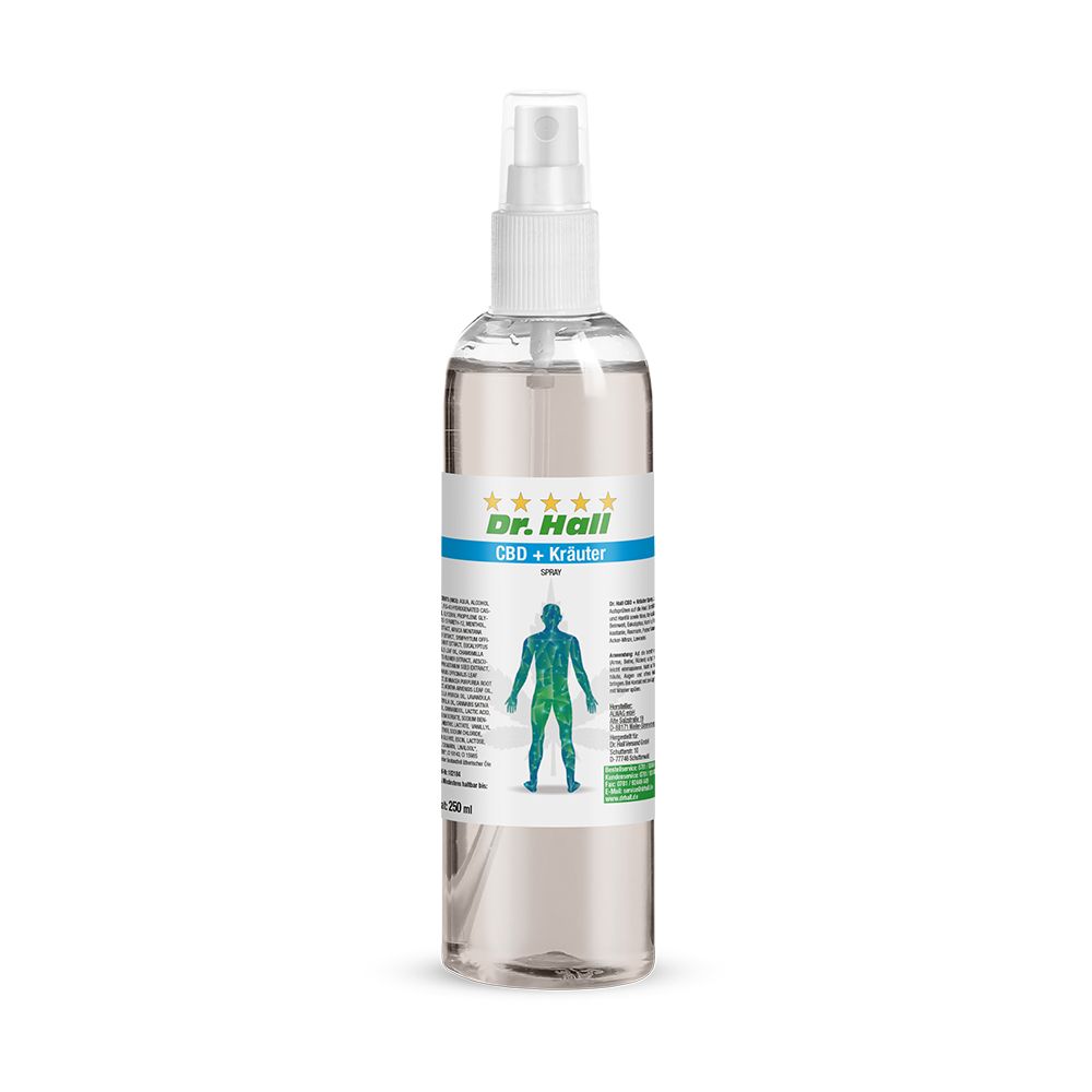 Dr. Hall CBD + Kräuter Spray