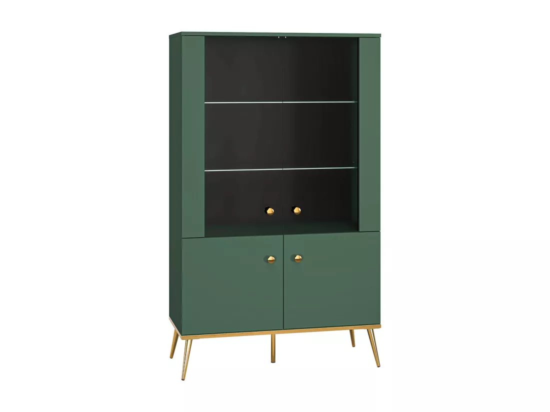 Vaissellier 4 portes Thalia Vert