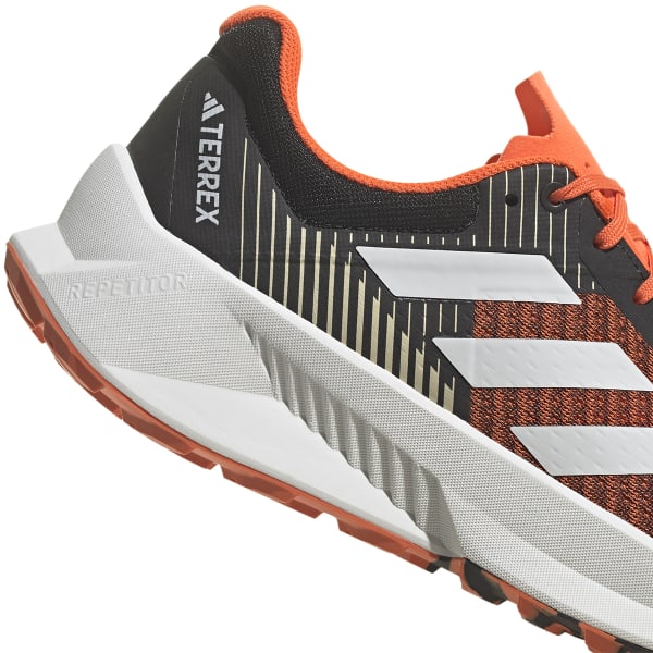 Chaussure trail ADIDAS SOULSTRIDE FLOW CORE CORE BLACK/CRYSTAL WHITE/IMPACT ORANGE