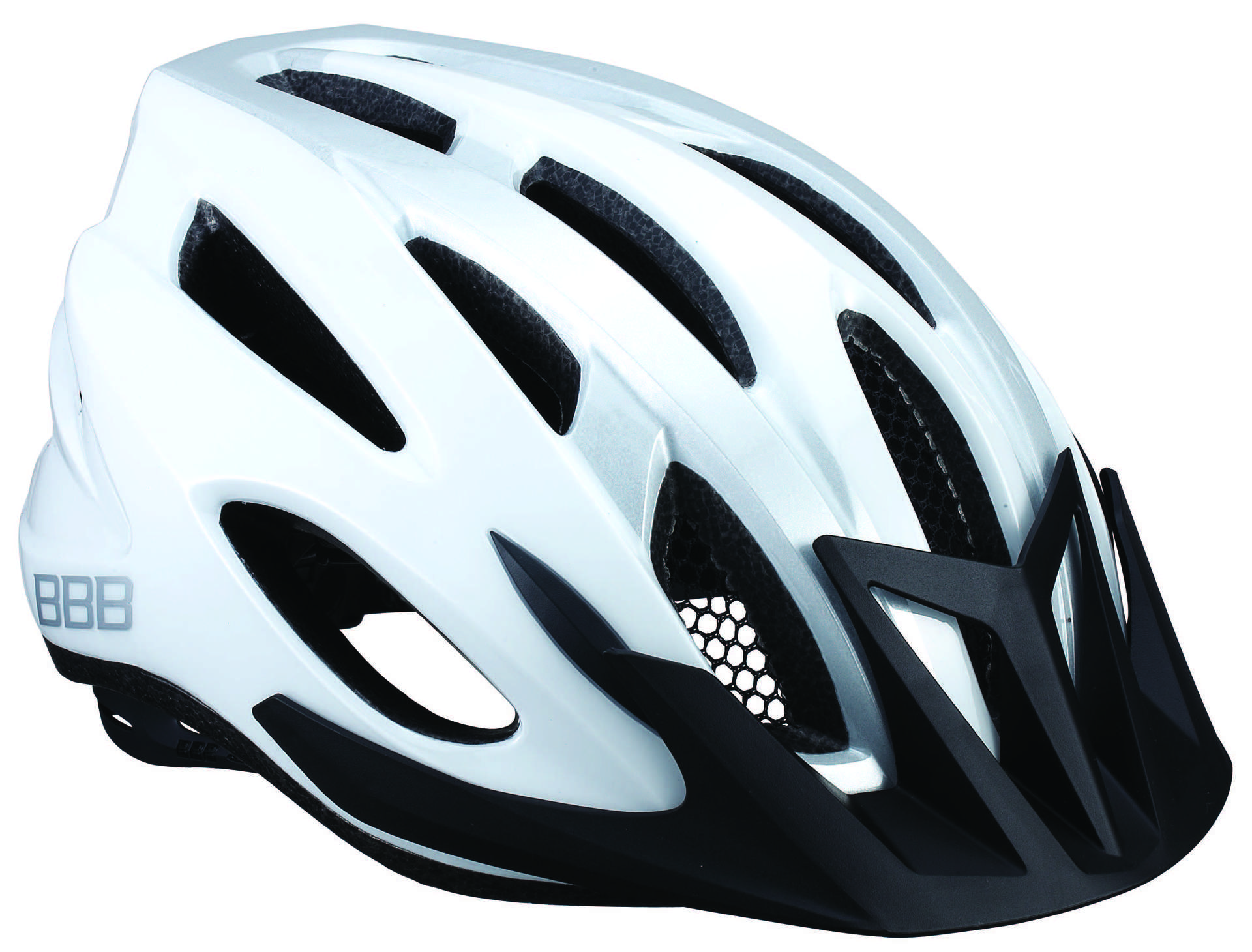 BBB Cycling Condor BHE-35 2017 Race Fietshelm Wit/Zilver