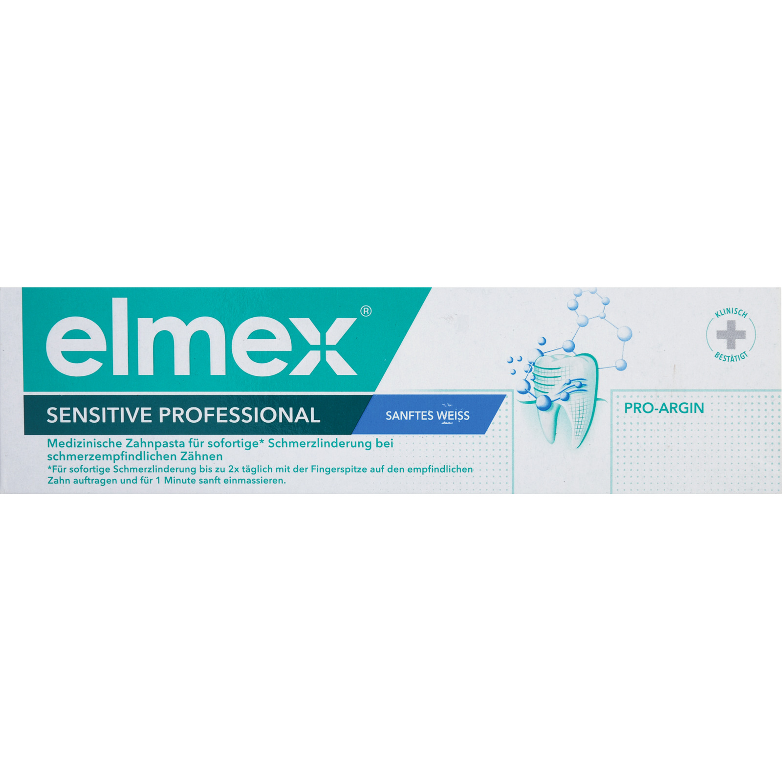 Elmex Zahnpasta Sensitive Professional sanftes weiss 75 ml
