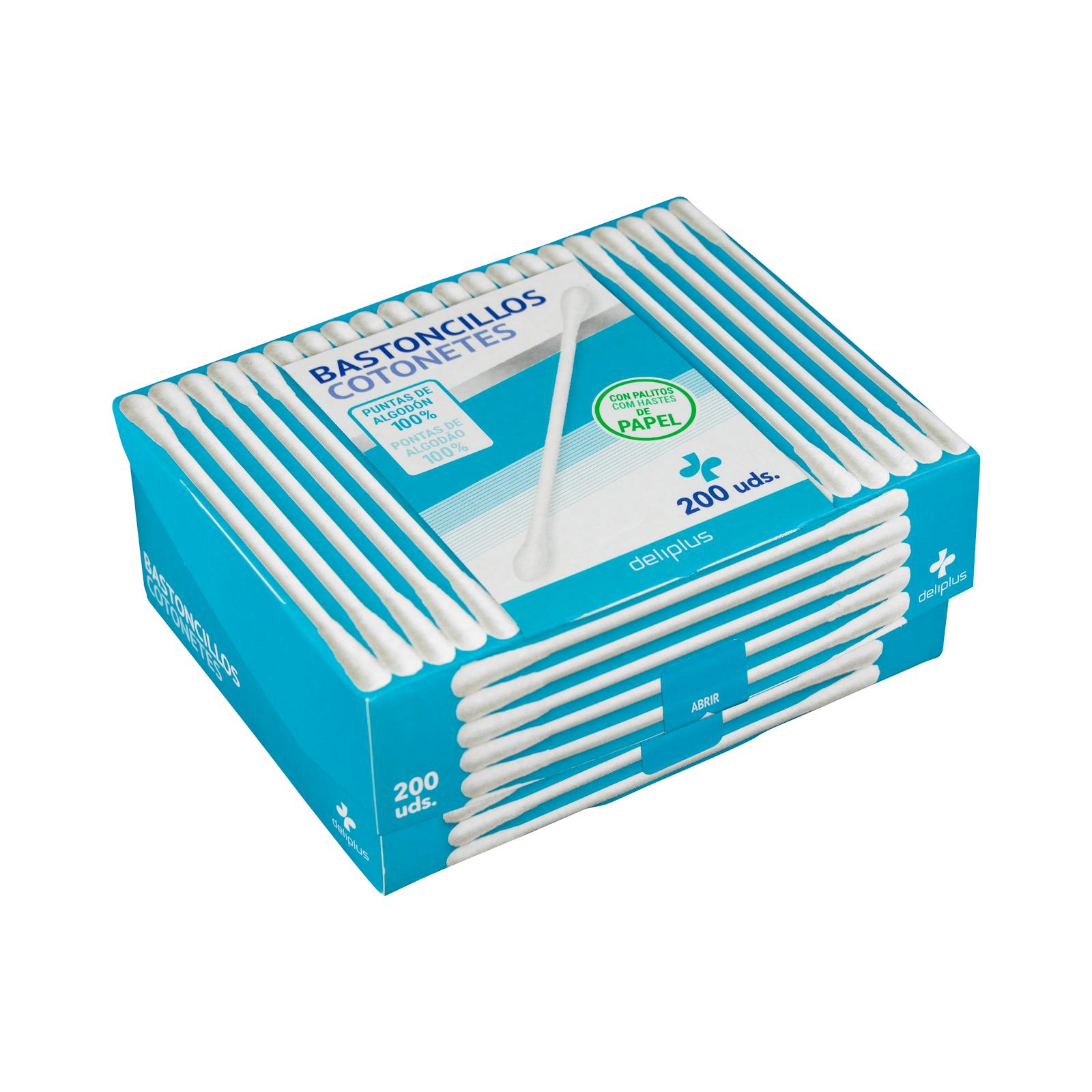Cotons-tiges 100 % Deliplus