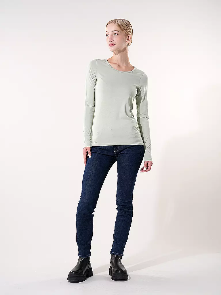 SOMEDAY Langarmshirt KALIA hellgrün