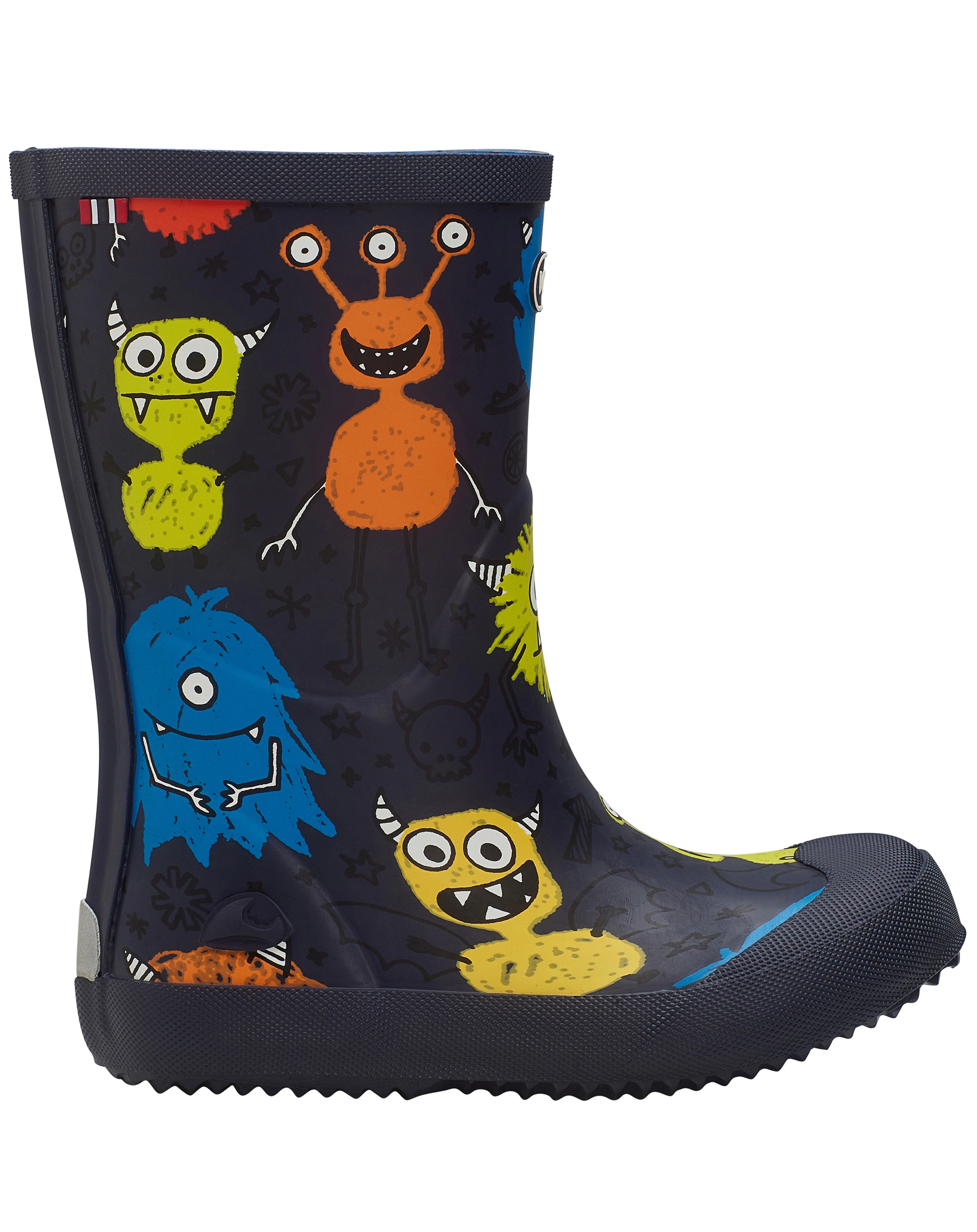 Gummistiefel INDIE MONSTER in navy/multi