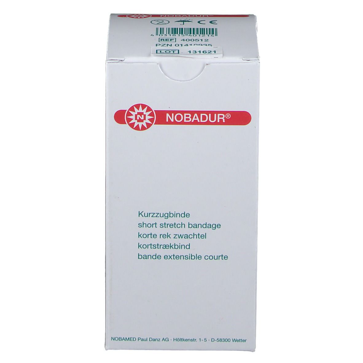 NOBADUR® Kurzzugbinde 12 cm x 5 m