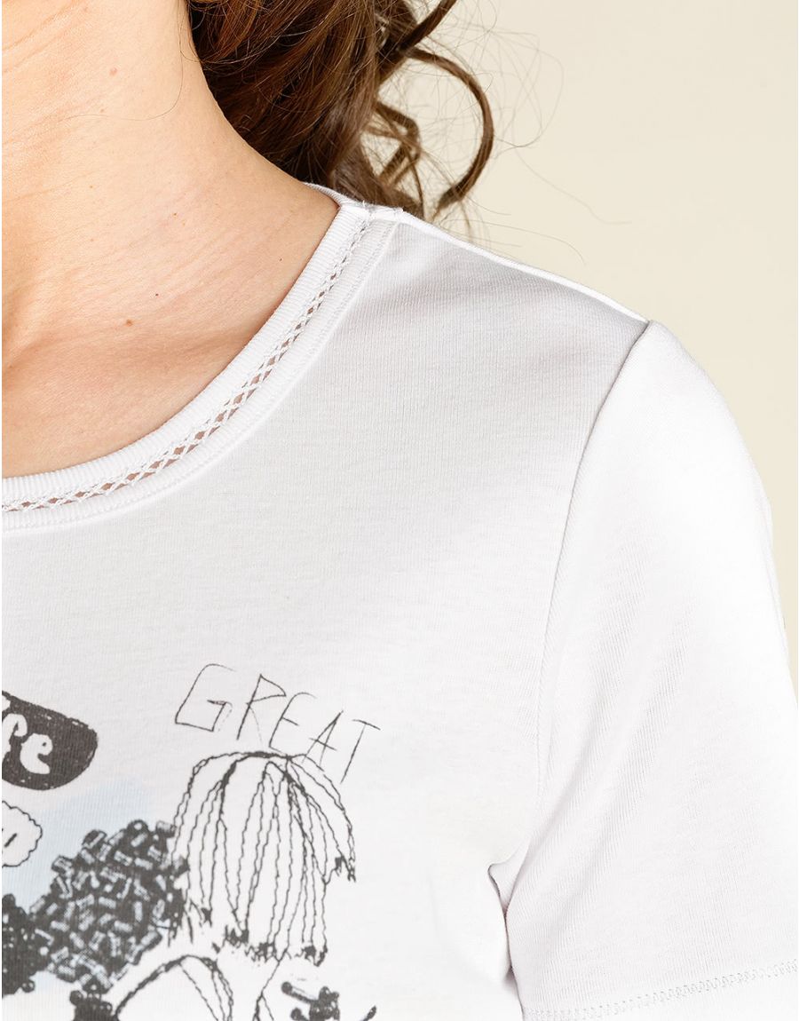 T-shirt blanc coton BIO