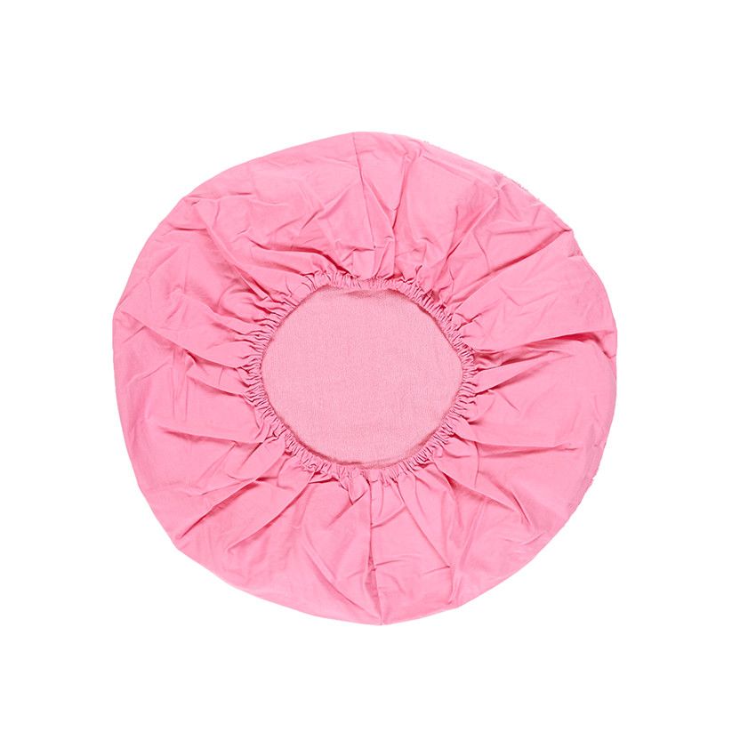 Housse ronde de coussin d'allaitement - Fuchsia - Doré