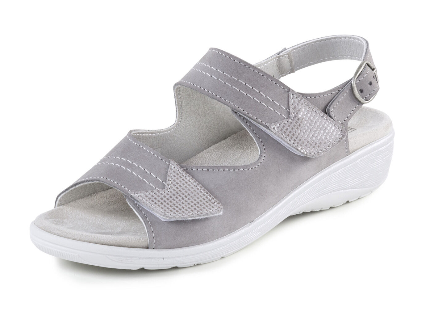 ELENA EDEN, bequeme Damen-Sandalen, Weite G, mit herausnehmbarem Fussbett