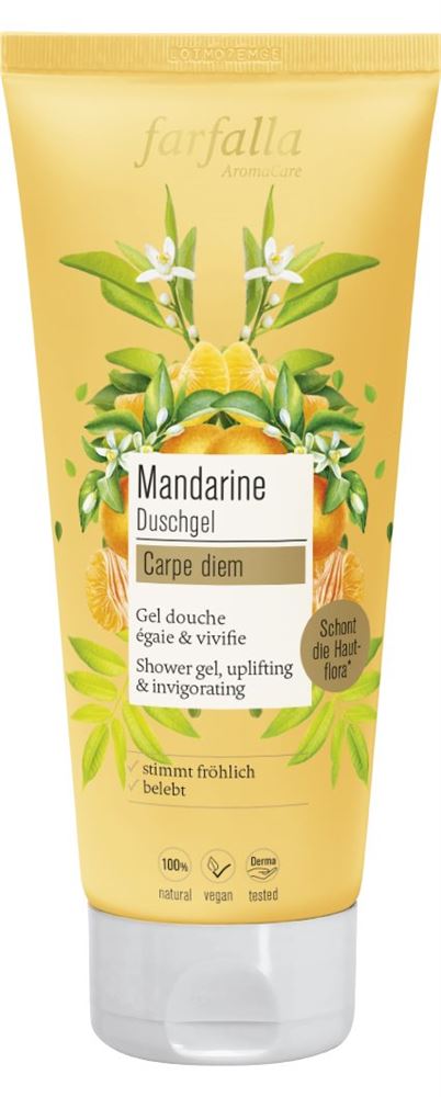 Farfalla Duschgel<br>200 ml, Gel, Mandarine Carpe Diem