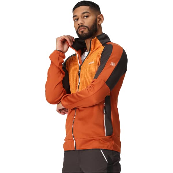 Veste polaire REGATTA YARE VII BURNT COPPER/ORANGE PEPPER/ASH
