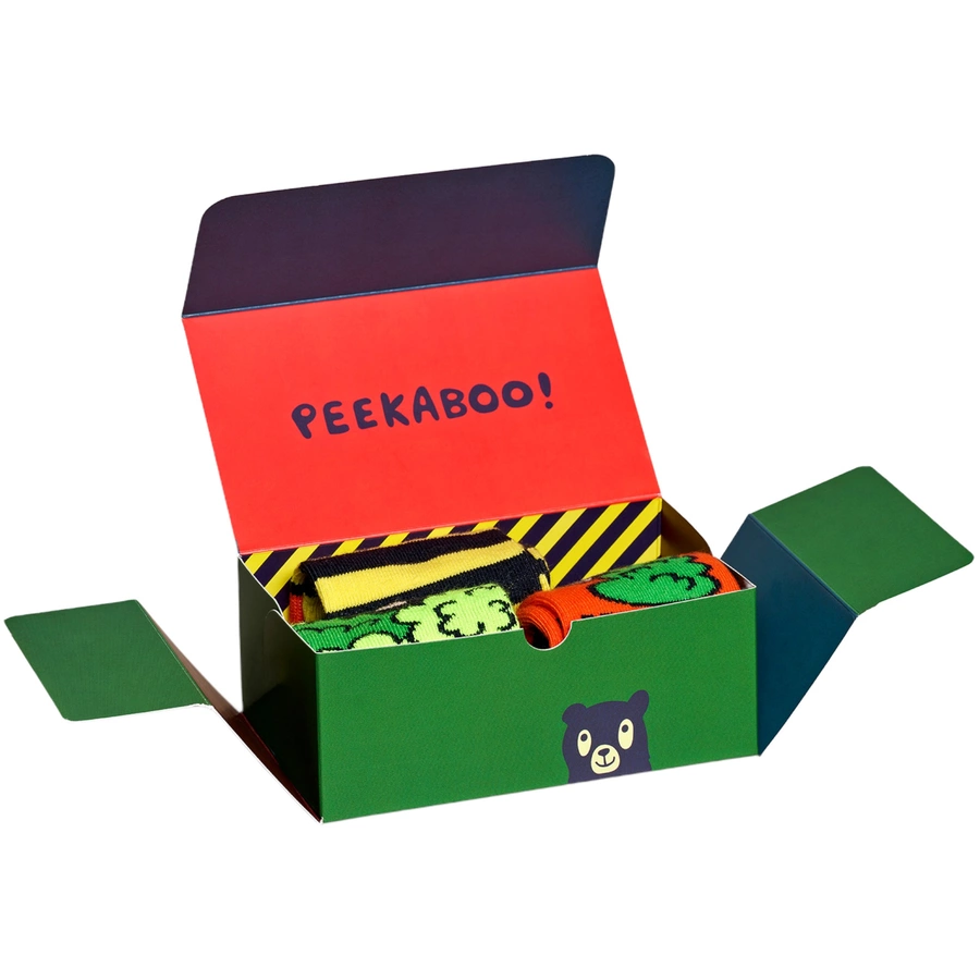 Happy Socks Socken Peek-A-Boo Gift Set multi_coloured