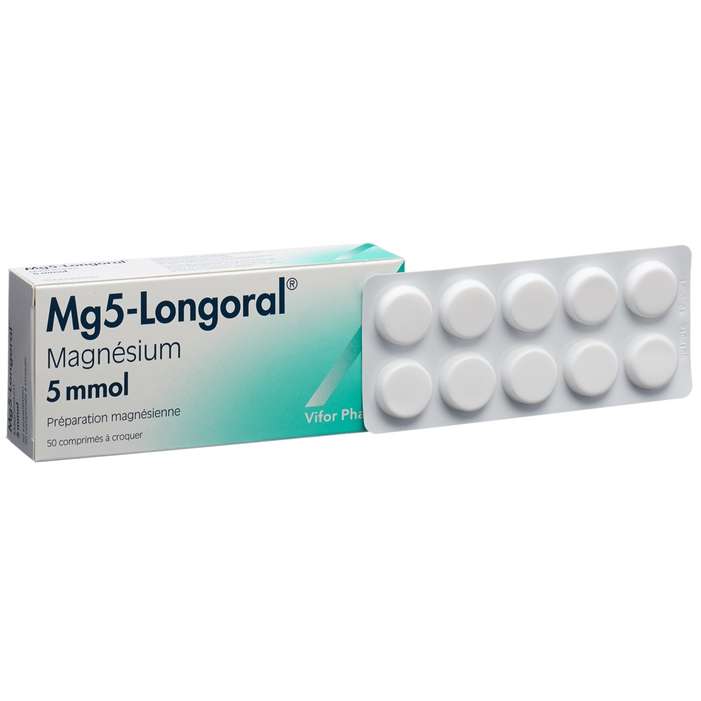 MG5-LONGORAL Kautabl 5 mmol Blist 50 Stk
