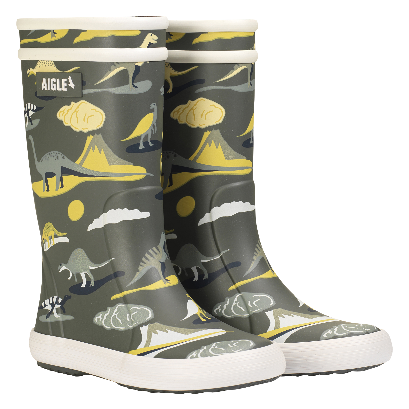 Bottes de pluie dinosaures| Multicolore