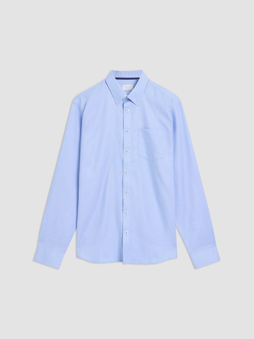Larsen skjorte Chambray Blue