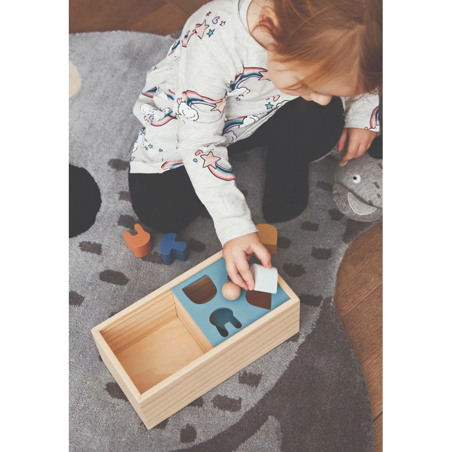 OYOY Holzspielzeug Wooden Puzzle Box Nature