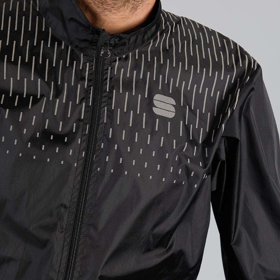 Sportful Reflex Fietsjack Zwart Heren