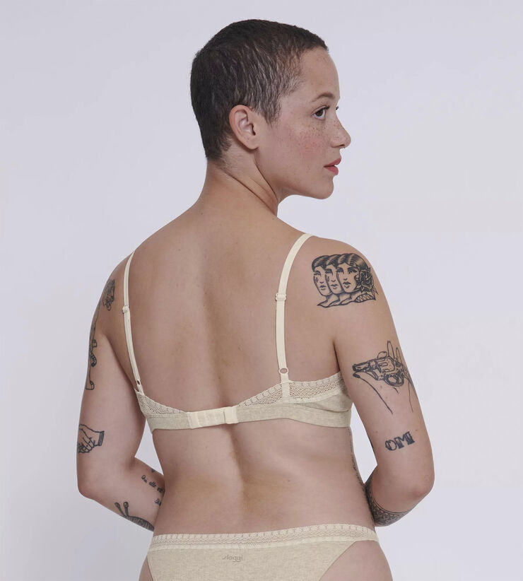 Sloggi sloggi GO Ribbed R Bralette Grey combination