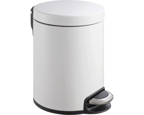 EKO Serene 5 l witte pedaalemmer